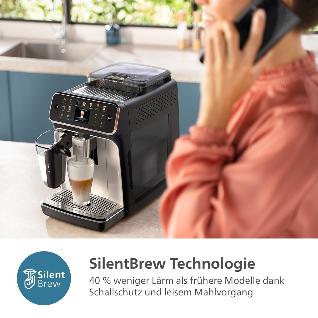 PHILIPS Kaffeevollautomat EP5544/50, 20 Kaffeespezialitäten