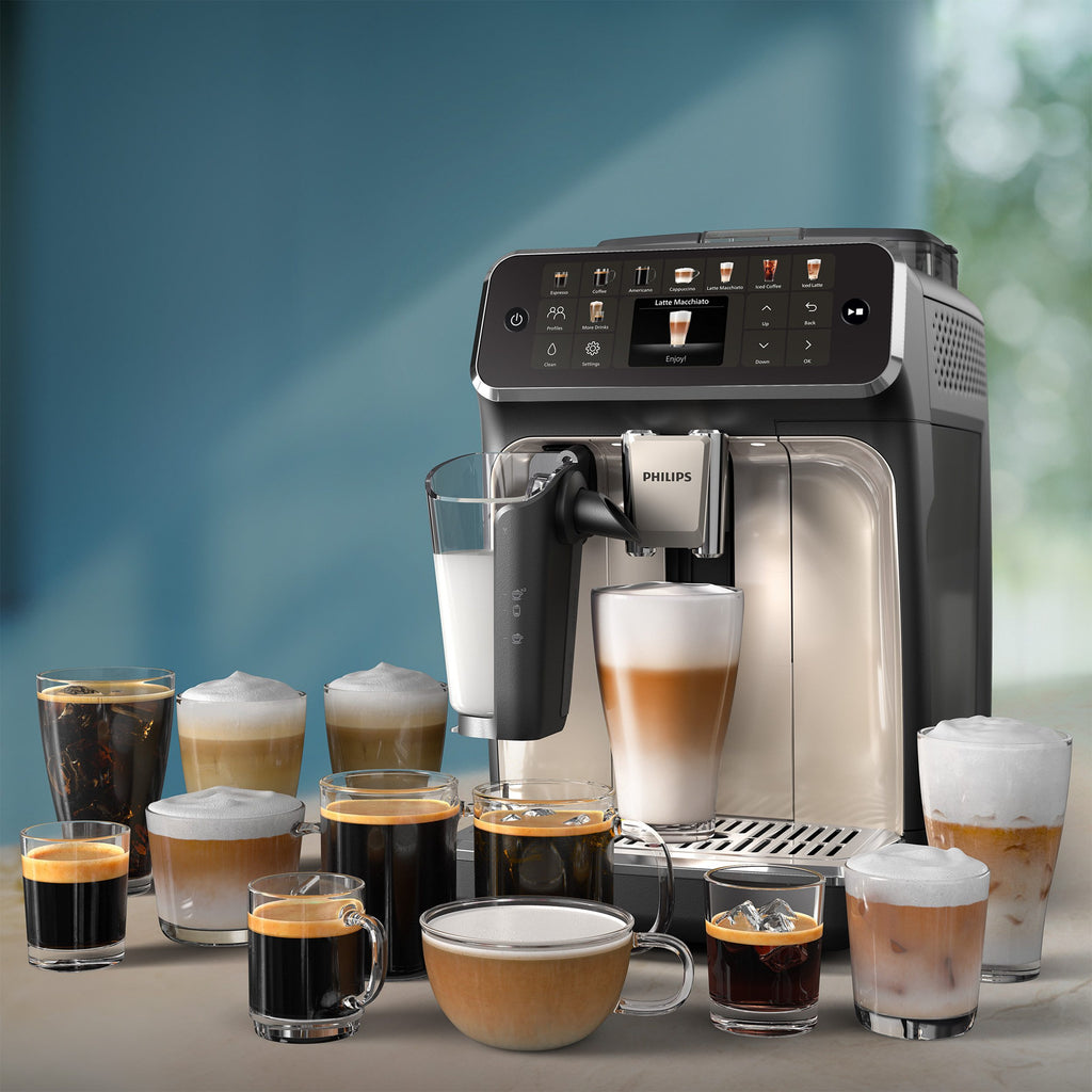 PHILIPS Kaffeevollautomat EP5544/50, 20 Kaffeespezialitäten
